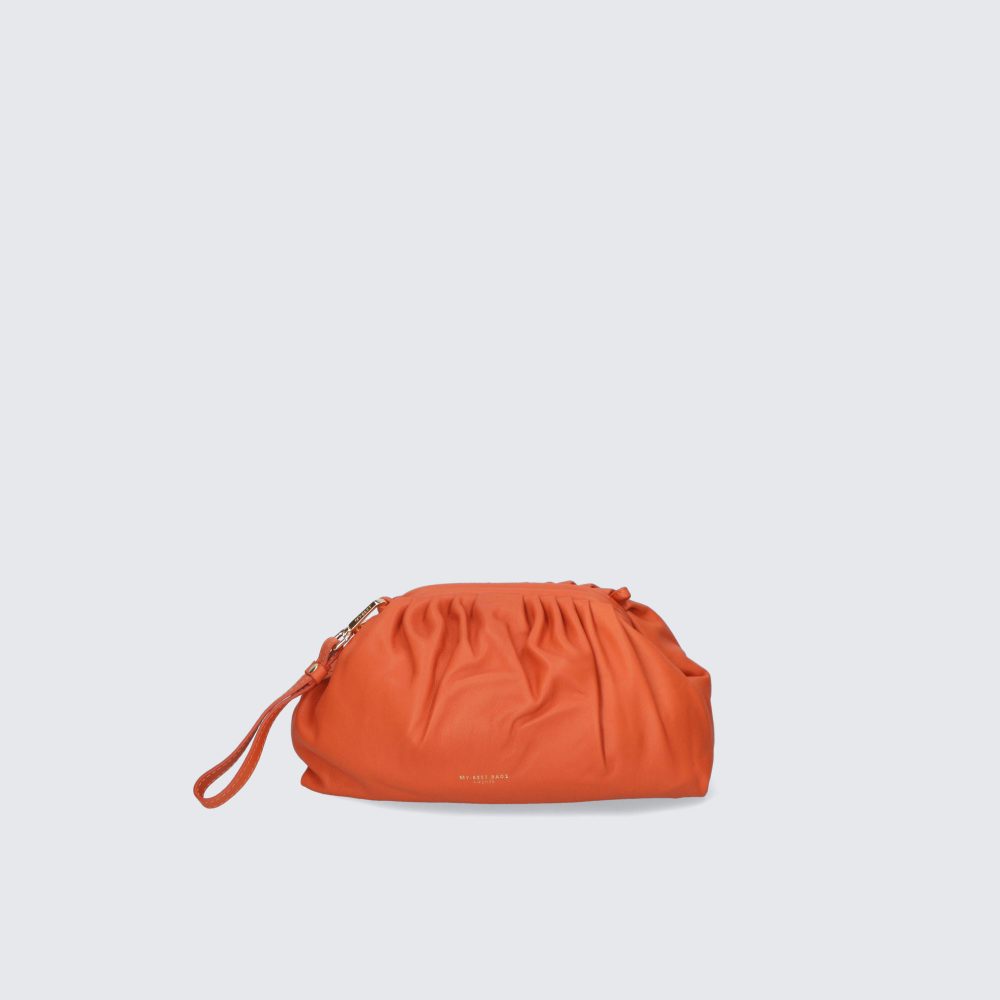 BORSA A POCHETTE – ANTONIA – PELLE NAPPA – MYB-FW 8013 (VERMIGLIO)