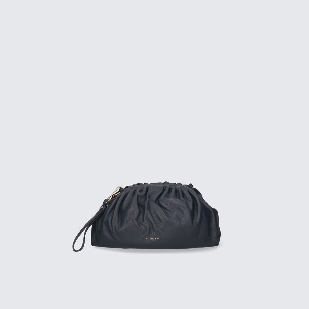 BORSA A POCHETTE – ANTONIA – PELLE NAPPA – MYB-FW 8013 (NAVY)