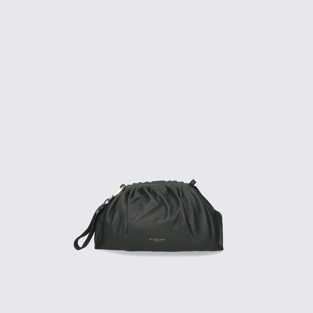 BORSA A POCHETTE – ANTONIA – PELLE NAPPA – MYB-FW 8013 (FORESTA)