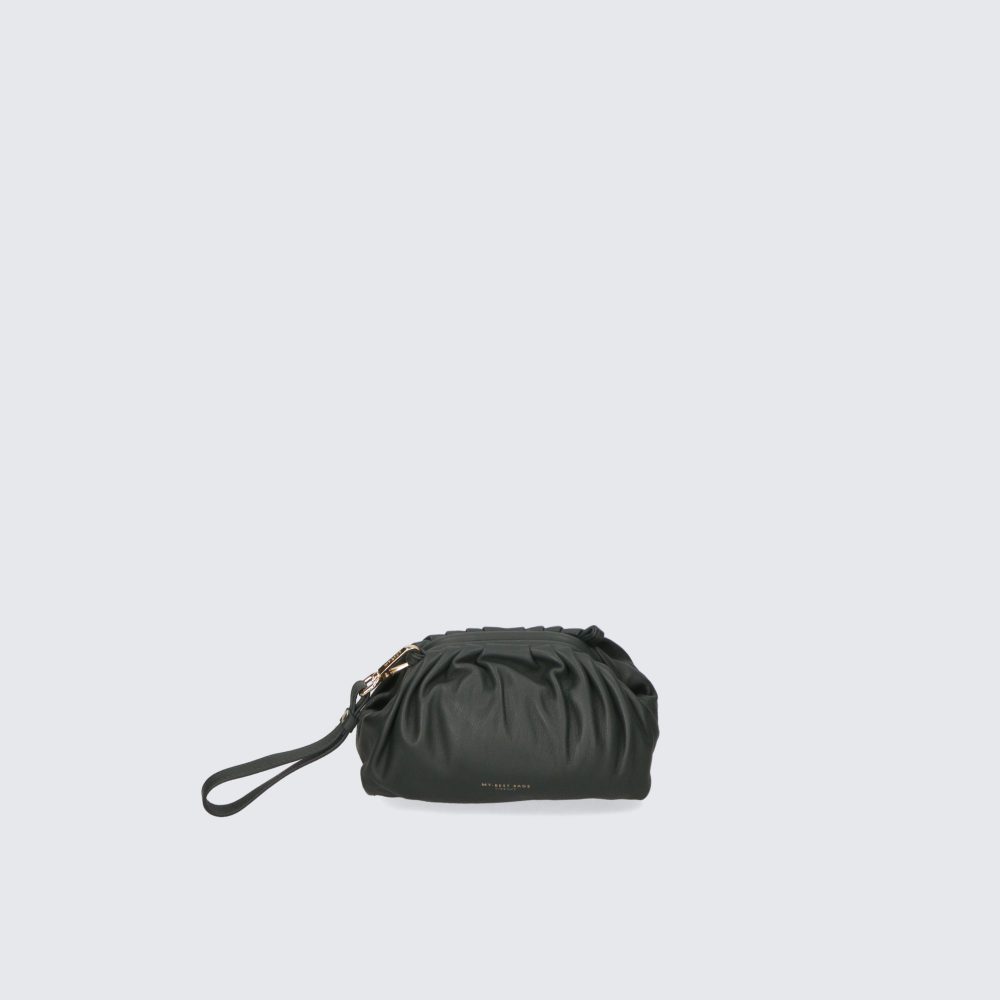 BORSA A POCHETTE – ANTONIA – PELLE NAPPA – MYB-FW 8014 (FORESTA)