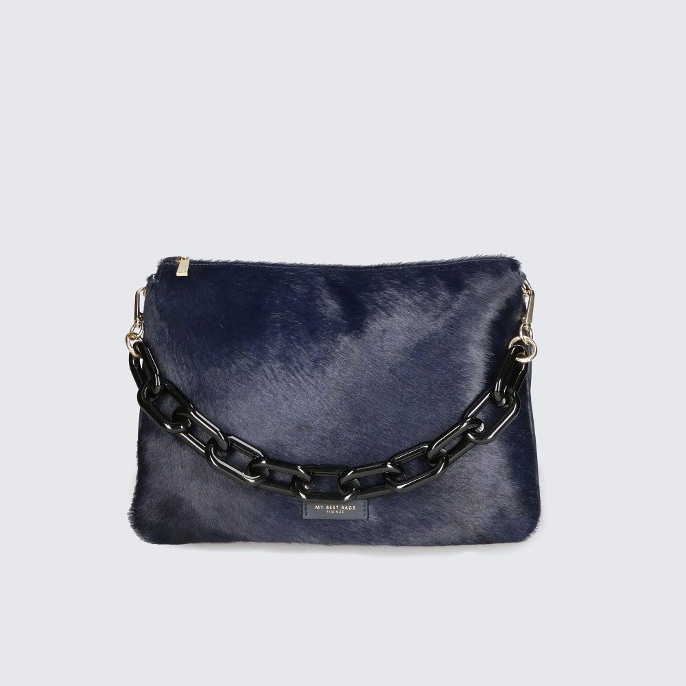 BORSA SACCA – REFLEX – PELLE CAVALLINO – MYB-FW8017 (NOTTE)