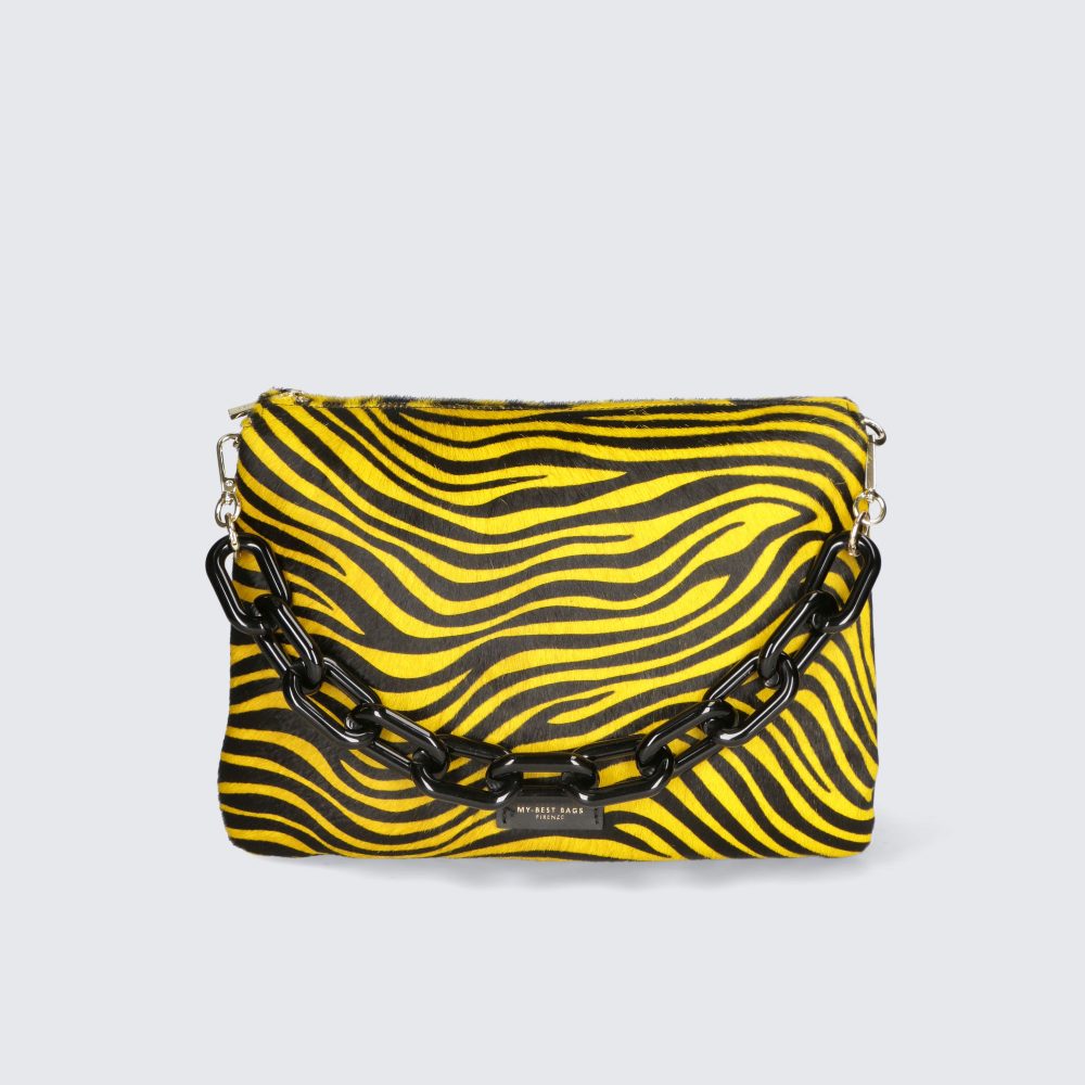 BORSA SACCA – REFLEX – PELLE CAVALLINO – MYB-FW8017 (GIALLO)