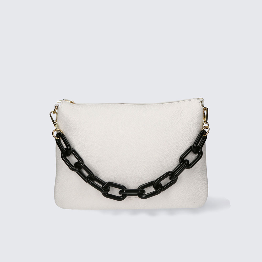 BORSA SACCA – REFLEX – PELLE RUGA – MYB-FW8019 (BIANCO)