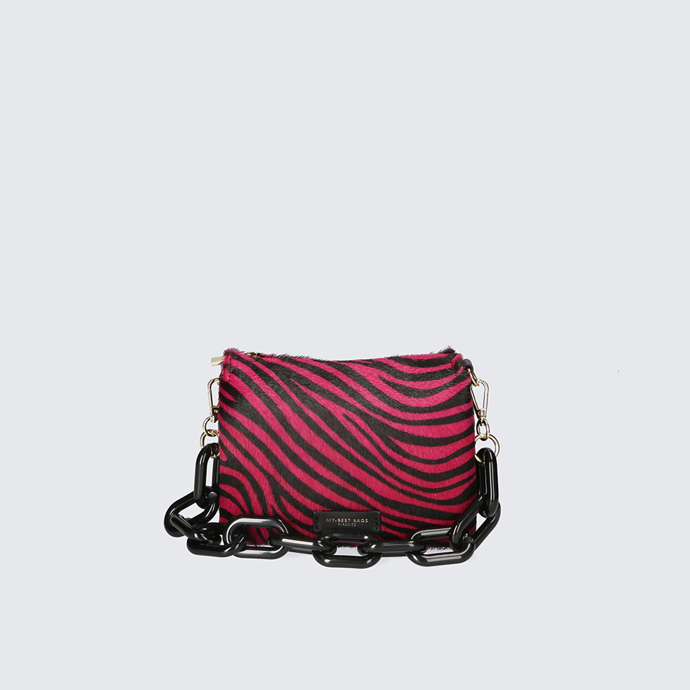 BORSA A SACCA – REFLEX – PELLE CAVALLINO – MYB-FW 8021 (FUXIA)