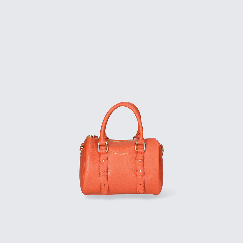 BORSA A MANO – MARNIE – PELLE DOLLARO – MYB-FW8022 (PAPAYA)