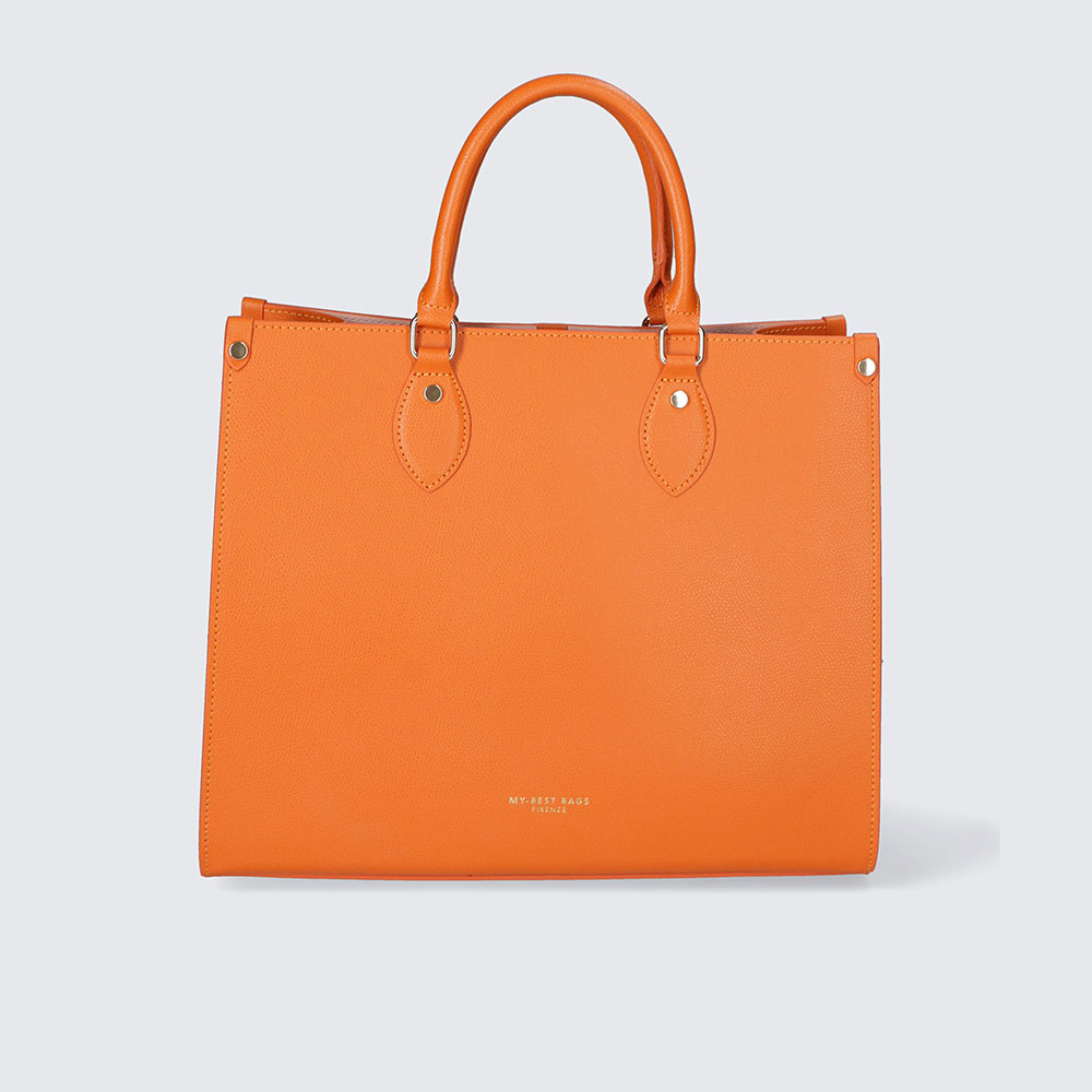 BORSA A MANO – LADY BAG – PELLE PALMELLATO – MYB-FW8028 (VERMIGLIO)