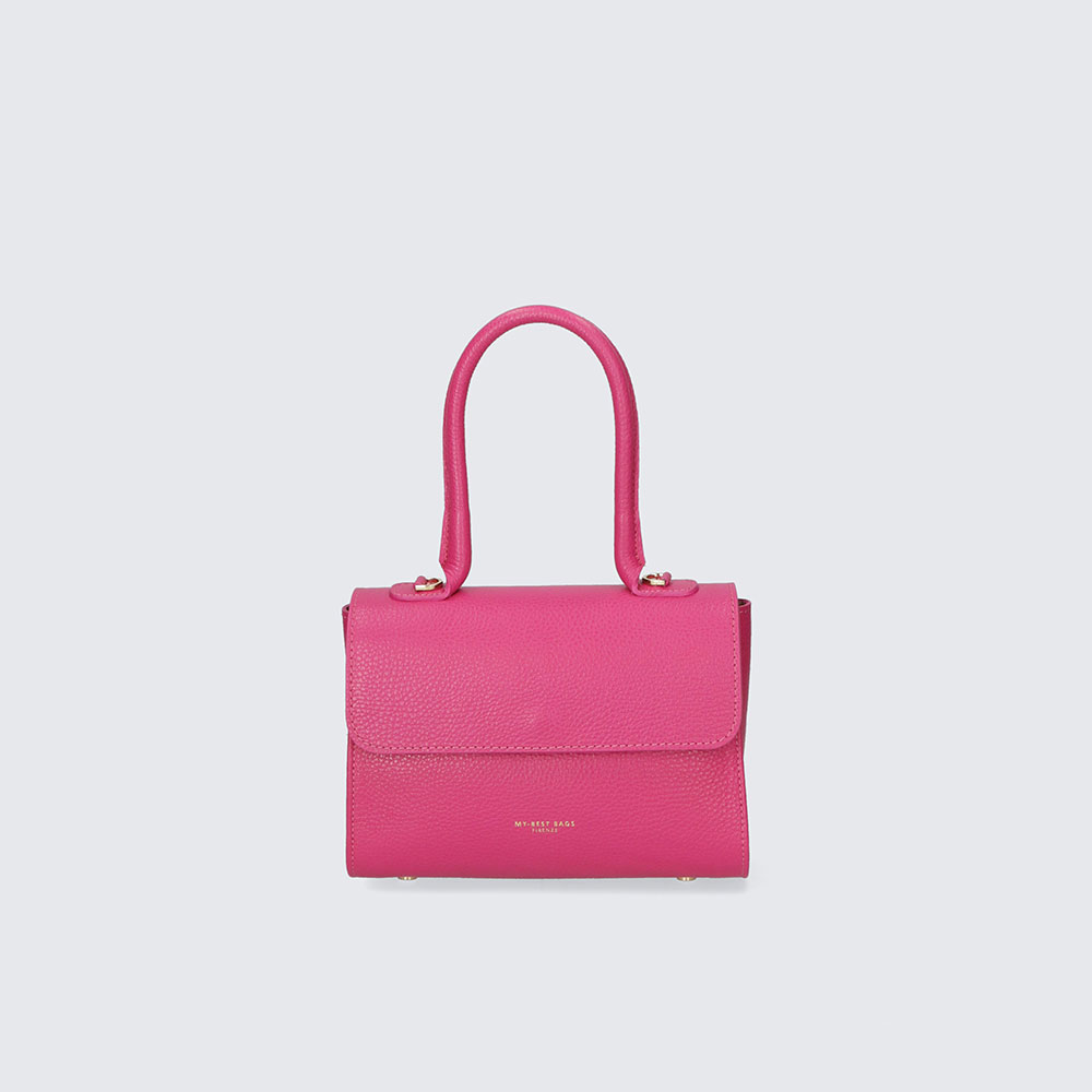 BORSA A MANO – JUDY – PELLE DOLLARO – MYB-FW 8030 (MAGENTA)