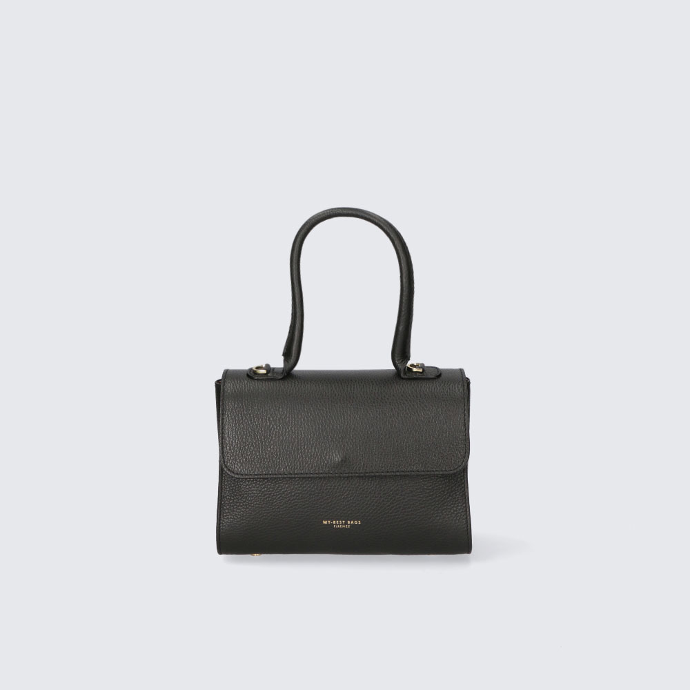 BORSA A MANO – JUDY – PELLE DOLLARO – MYB-FW 8030 (NERO)