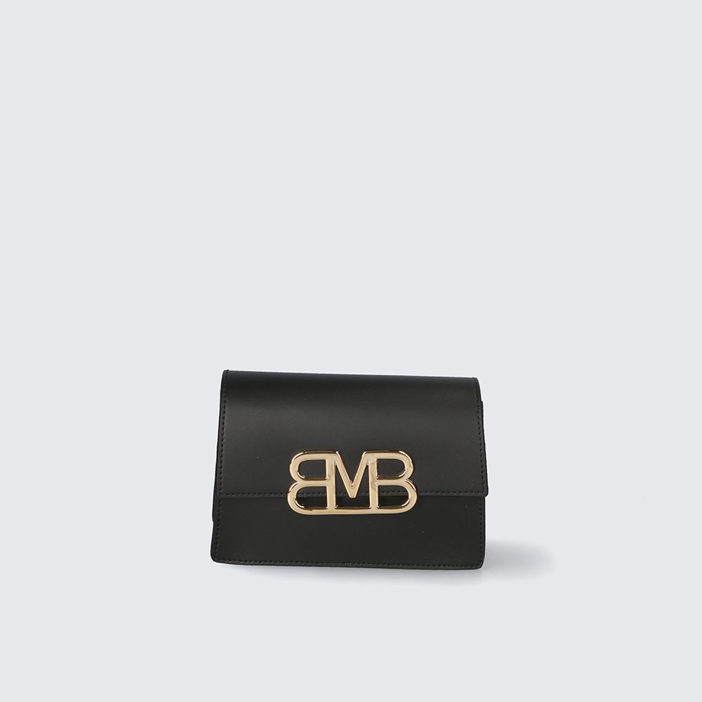 BORSA A TRACOLLA – LOVELY – PELLE RUGA – MYB-FW8039 (NERO)