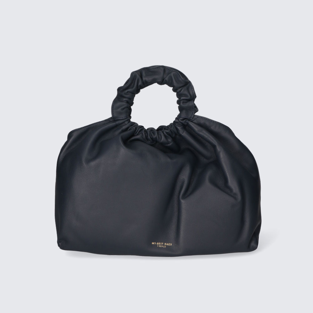 BORSA A MANO – CANDY – PELLE NAPPA – MYB-FW8045 (NAVY)