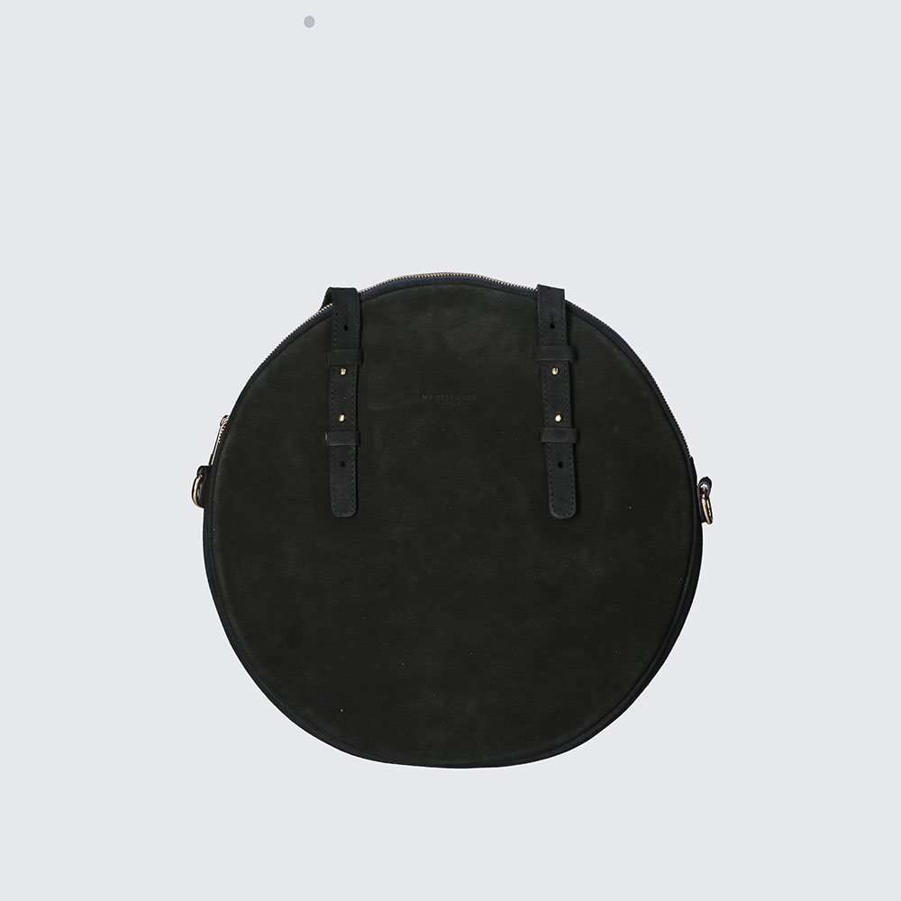 BORSA A SPALLA – HAMMOND – PELLE SUEDE – MYB-FW 8033 (NOTTE)